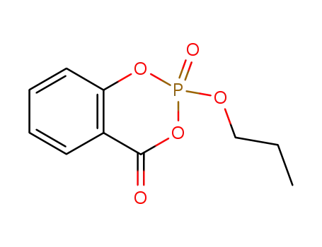 1-n-propoxy-4,5-benz-2,6-dioxaphosphorinanone-(3) 1-oxide