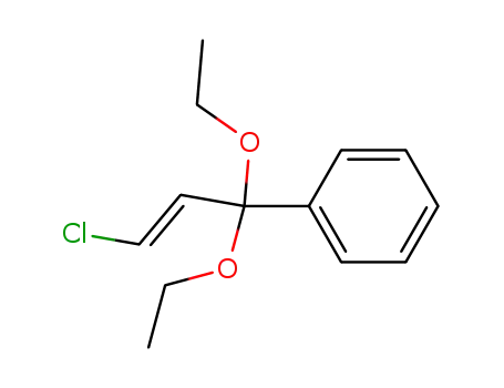 (E)1-chloro-3,3-diethoxy-3-phenylpropene