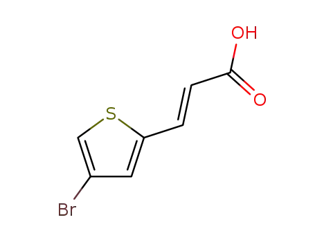 trans-3-(4-bromothiophen-2-yl)propenoic acid