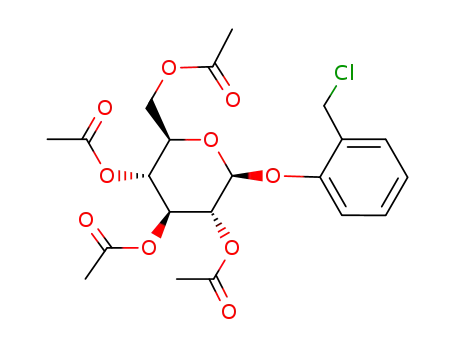 2-(chloromethyl)phenyl-2,3,4,6-tetra-O-acetyl-β-D-glucopyranoside
