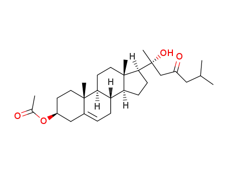 Acetic acid (3S,8S,9S,10R,13S,14S,17S)-17-((R)-1-hydroxy-1,5-dimethyl-3-oxo-hexyl)-10,13-dimethyl-2,3,4,7,8,9,10,11,12,13,14,15,16,17-tetradecahydro-1H-cyclopenta[a]phenanthren-3-yl ester