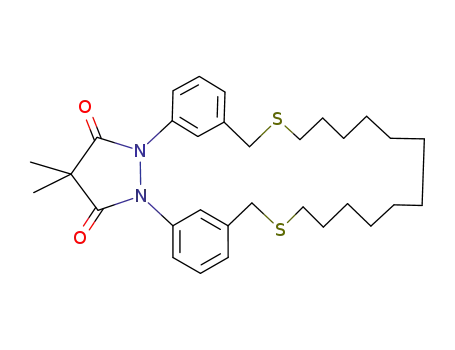 23,24-(Dimethylmalonyl)-2,15-dithia-23,24-diaza<16.2>metacyclophan