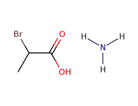 2-Bromo-propionic acid; compound with ammonia