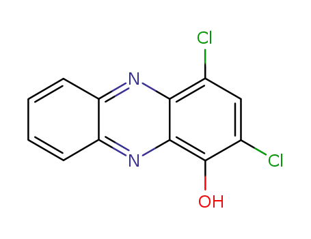 2,4-dichloro-1-hydroxyphenazine