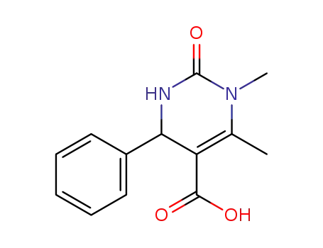 1,2,3,4-tetrahydro-1,6-dimethyl-2-oxo-4-phenylpyrimidine-5-carboxylic acid