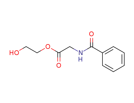 Benzoylamino-acetic acid 2-hydroxy-ethyl ester