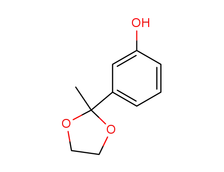 2-(3-hydroxyphenyl)-2-methyl-1,3-dioxolane