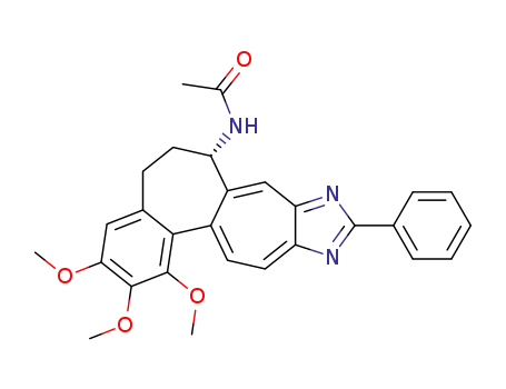 (S)-N-(5,6,7,8a-tetrahydro-1,2,3-trimethoxy-10-phenylbenzo[6,7]heptaleno[2,3-d]imidazol-7-yl)acetamide