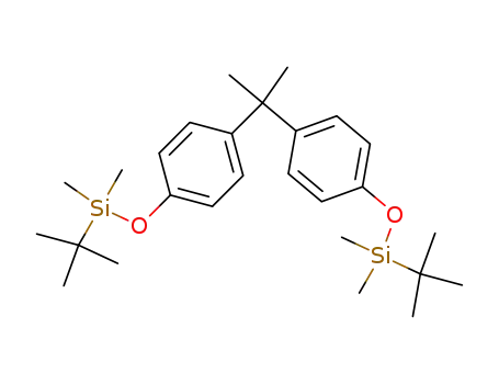 (4,4'-(propane-2,2-diyl)bis(4,1-phenylene))bis(oxy)bis(tert-butyldimethylsilane)