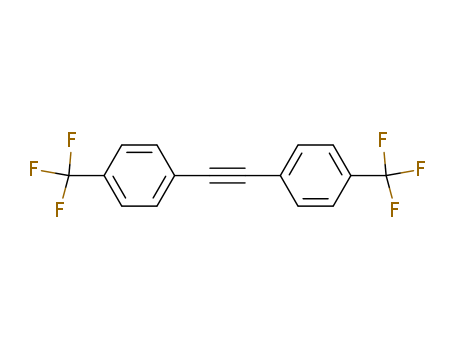 Benzene, 1,1'-(1,2-ethynediyl)bis[4-(trifluoromethyl)-