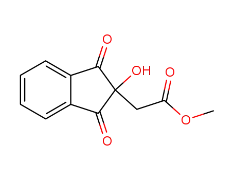 2,3-Dihydro-2-hydroxy-1,3-dioxo-1H-indene-2-acetic acid methyl ester