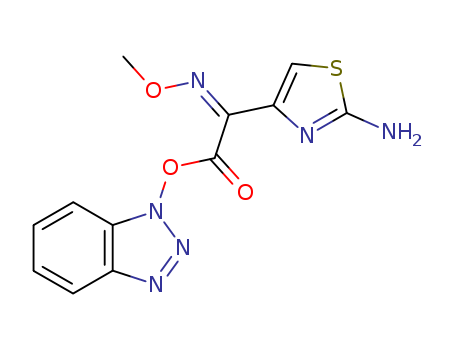1-[2-(Z)-Methoxyimino-2-(2-aminothiazol-4-yl)acetyl] benzo-trizole