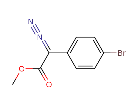 Molecular Structure of 264881-99-4 (methyl 2-(4-bromophenyl)-2-diazoacetate)