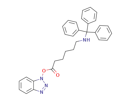 1,2,3-benzotriazol-1-yl-6 triphenylmethylaminohexyl carboxylate