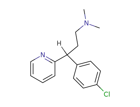 Molecular Structure of 132-22-9 (Chloropheniramine-d4)