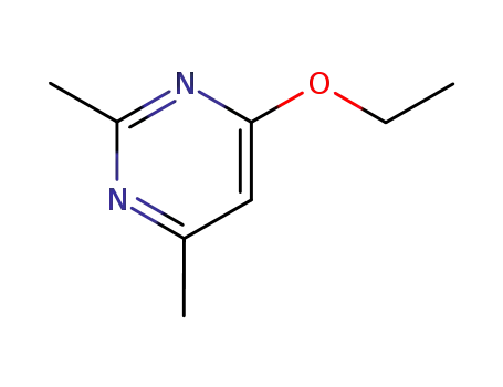 Molecular Structure of 4595-72-6 (Pyrimidine, 4-ethoxy-2,6-dimethyl-)