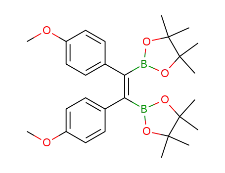 (Z)-1,2-bis(4,4,5,5-tetramethyl-1,3,2-dioxaborolan-2-yl)-1,2-bis(4-methoxyphenyl)ethene