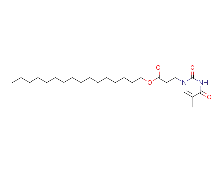 hexadecyl 3-(thymin-1-yl)propionate
