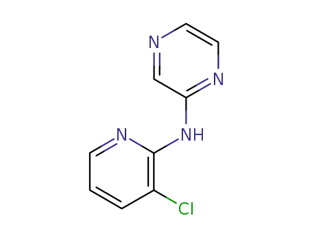 (2-pyrazyl)(3-chloro-2-pyridyl)amine