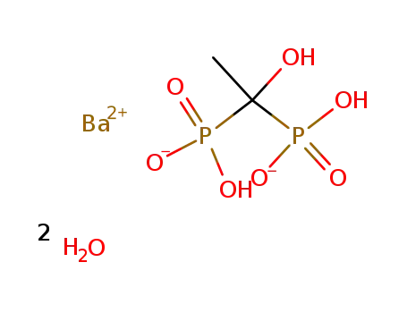 barium dihydrogen 1-hydroxyethane-1,1-diphosphonate dihydrate