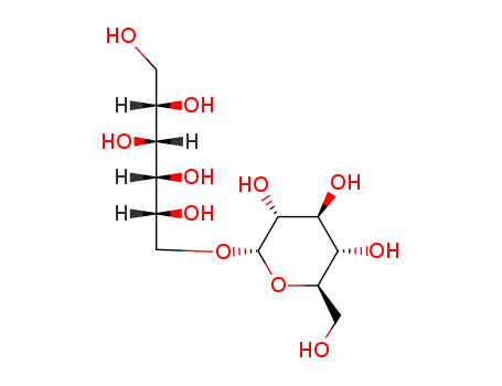 Molecular Structure of 534-73-6 (6-O-ALPHA-D-GLUCOPYRANOSYL-D-GLUCITOL)