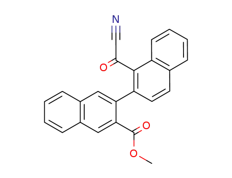 3-cyanocarbonyl-3'-methoxycarbonyl-2,2'-binaphthalene