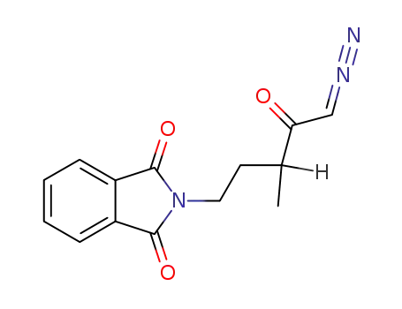 N-(5-diazo-3-methyl-4-oxo-pentyl)-phthalimide
