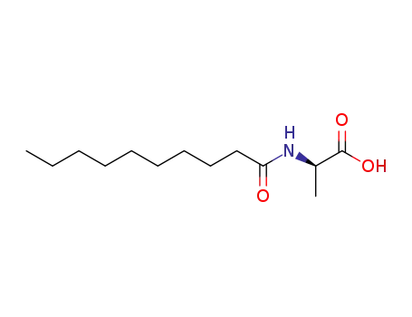Molecular Structure of 22220-05-9 (D-Alanine, N-(1-oxodecyl)-)