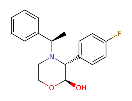 (2S,3R)-3-(4-fluorophenyl)-4-[(1R)-1-phenylethyl]-2-morpholinol