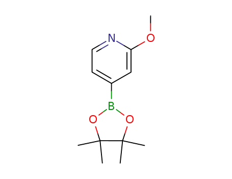 2-methoxy-4-(4,4,5,5-tetramethyl-1,3,2-dioxaborolan-2-yl)pyridine