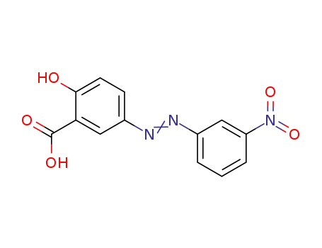 Benzoic acid,2-hydroxy-5-[2-(3-nitrophenyl)diazenyl]-