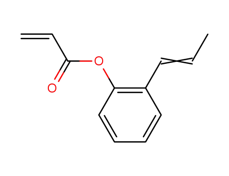 2-Propenoic acid, 2-(1-propenyl)phenyl ester