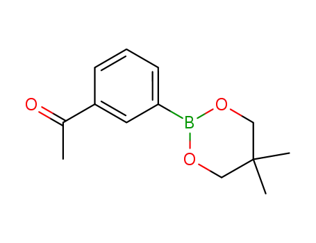 1-(3-(5,5-dimethyl-1,3,2-dioxaborinan-2-yl)phenyl)ethanone