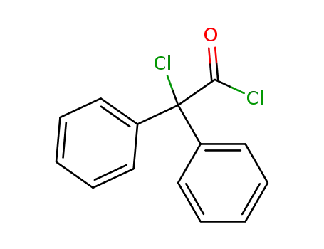 ジフェニルクロロ酢酸クロリド
