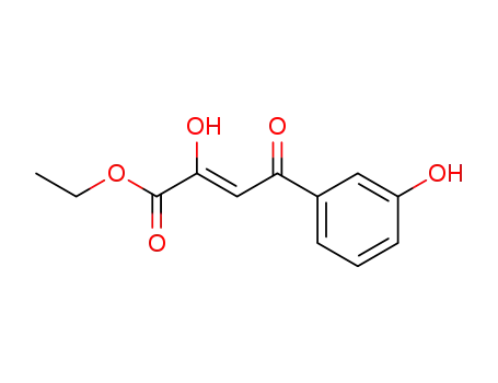 (Z)-ethyl 2-hydroxy-4-(3-hydroxyphenyl)-4-oxobut-2-enoate