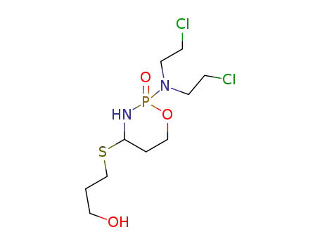 3-{2-[bis-(2-chloro-ethyl)-amino]-2-oxo-2λ5-[1,3,2]oxazaphosphinan-4-ylsulfanyl}-propan-1-ol