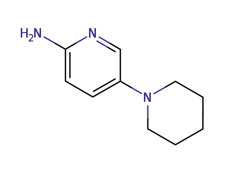 Molecular Structure of 94924-94-4 (5-(piperidin-1-yl)pyridin-2-amine)