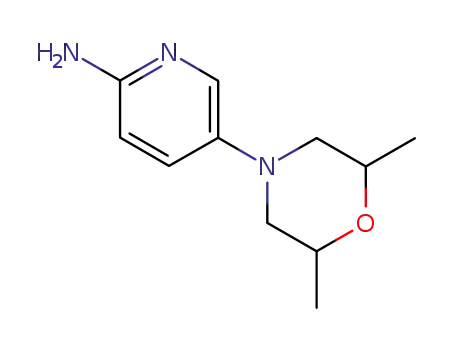 5-(2,6-dimethylmorpholin-4-yl)pyridin-2-ylamine