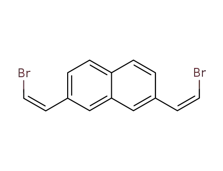 (Z,Z)-2,7-bis(2-bromoethenyl)naphthalene