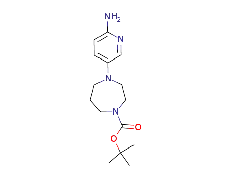 tert-butyl 4-(6-aminopyridin-3-yl)-1,4-homopiperazine-1-carboxylate