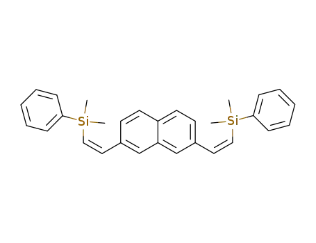 (Z,Z)-2,7-bis[2-(dimethyl(phenyl)silyl)ethenyl]naphthalene