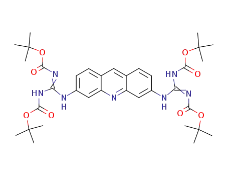 3,6-bis(N',N''-di-Boc-guanidino)acridine