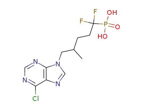 [5-(6-chloro-purin-9-yl)-1,1-difluoro-4-methyl-pentyl]-phosphonic acid
