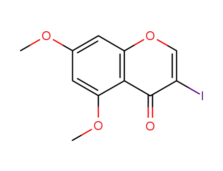 5,7-dimethoxy-3-iodo-4H-1-benzopyran-4-one