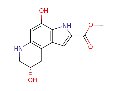 4,8-dihydroxy-6,7,8,9-tetrahydro-3H-pyrrolo[3,2-f]quinoline-2-carboxylic acid methyl ester