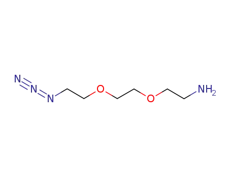 Molecular Structure of 166388-57-4 (2-[2-(2-Azidoethoxy)ethoxy]ethanamine)