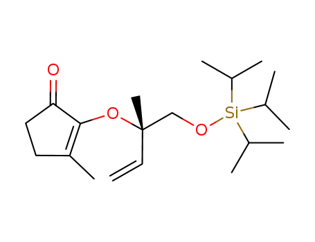 3-methyl-2-(1-methyl-1-triisopropylsilanyloxymethyl-allyloxy)-cyclopent-2-enone