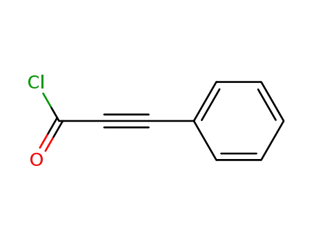Molecular Structure of 7299-58-3 (2-PROPYNOYL CHLORIDE,3-PHENYL-)