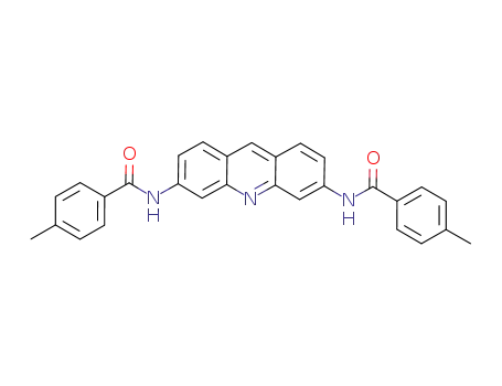 4-methyl-N-[6-(4-methylbenzoylamino)acridin-3-yl]benzamide
