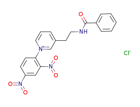 3-(2-benzoylaminoethyl)-1-(2,4-dinitrophenyl)-pyridinium chloride